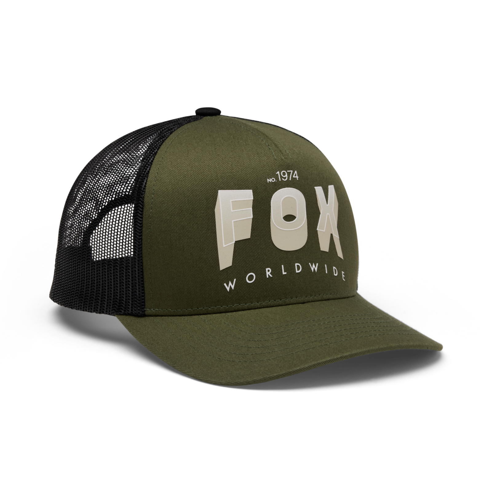 Block Mesh Trucker Hat