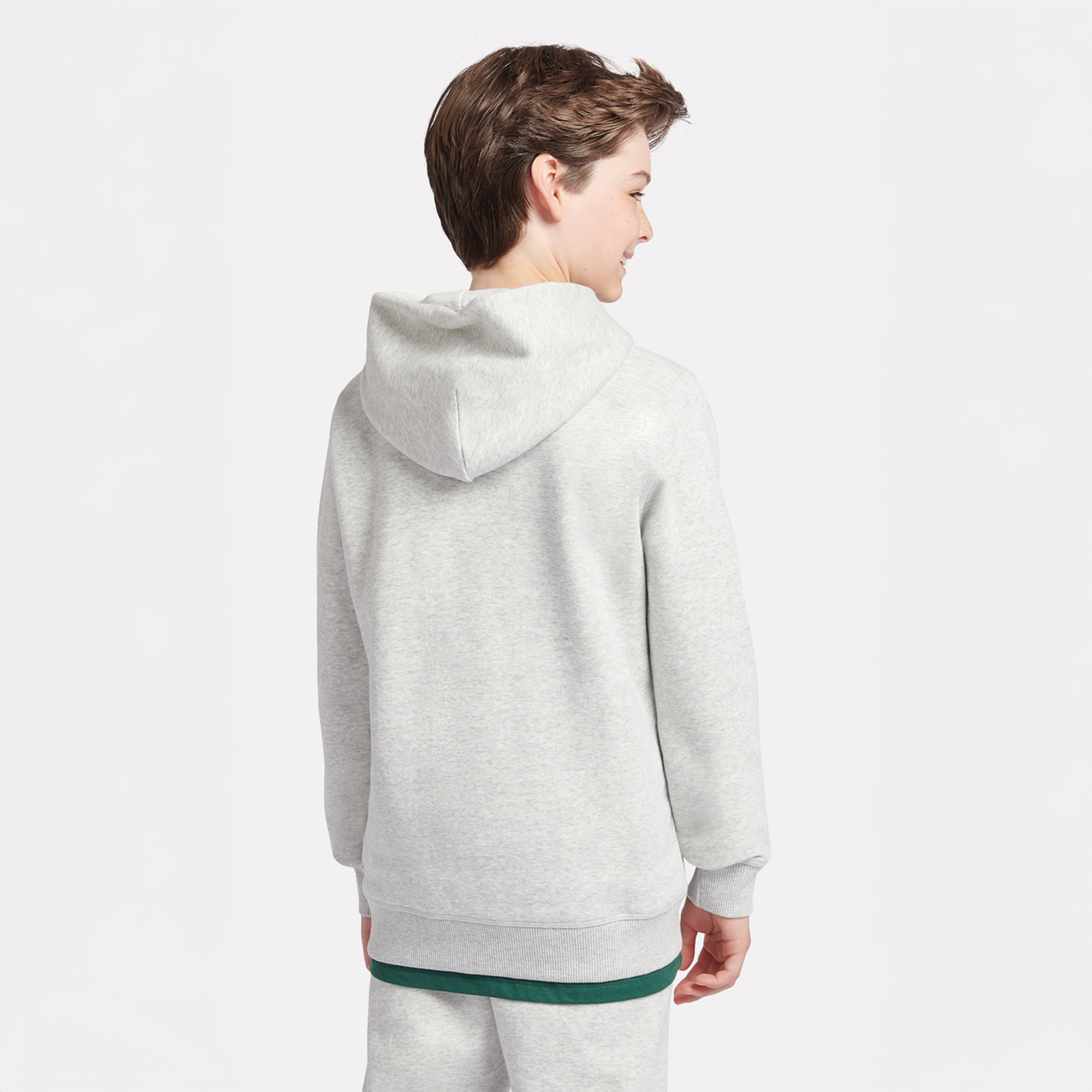 B New Balance French Terry Small Logo Hoodie