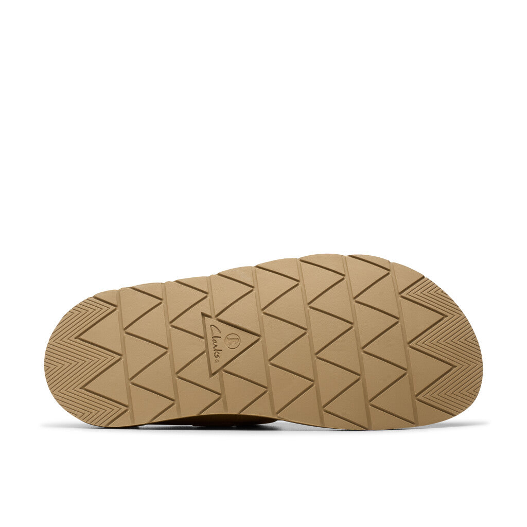 Clarks Men's Solsbury Mule Dark Sand Suede