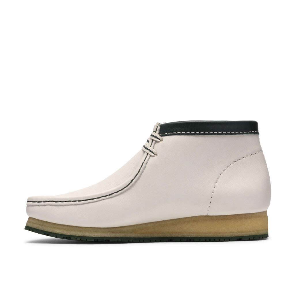 Clarks Men's Walla Boot RB White Leather