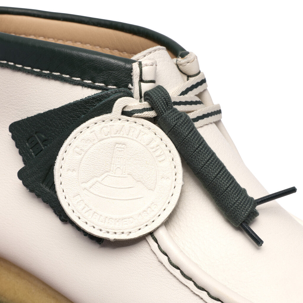 Clarks Men's Walla Boot RB White Leather