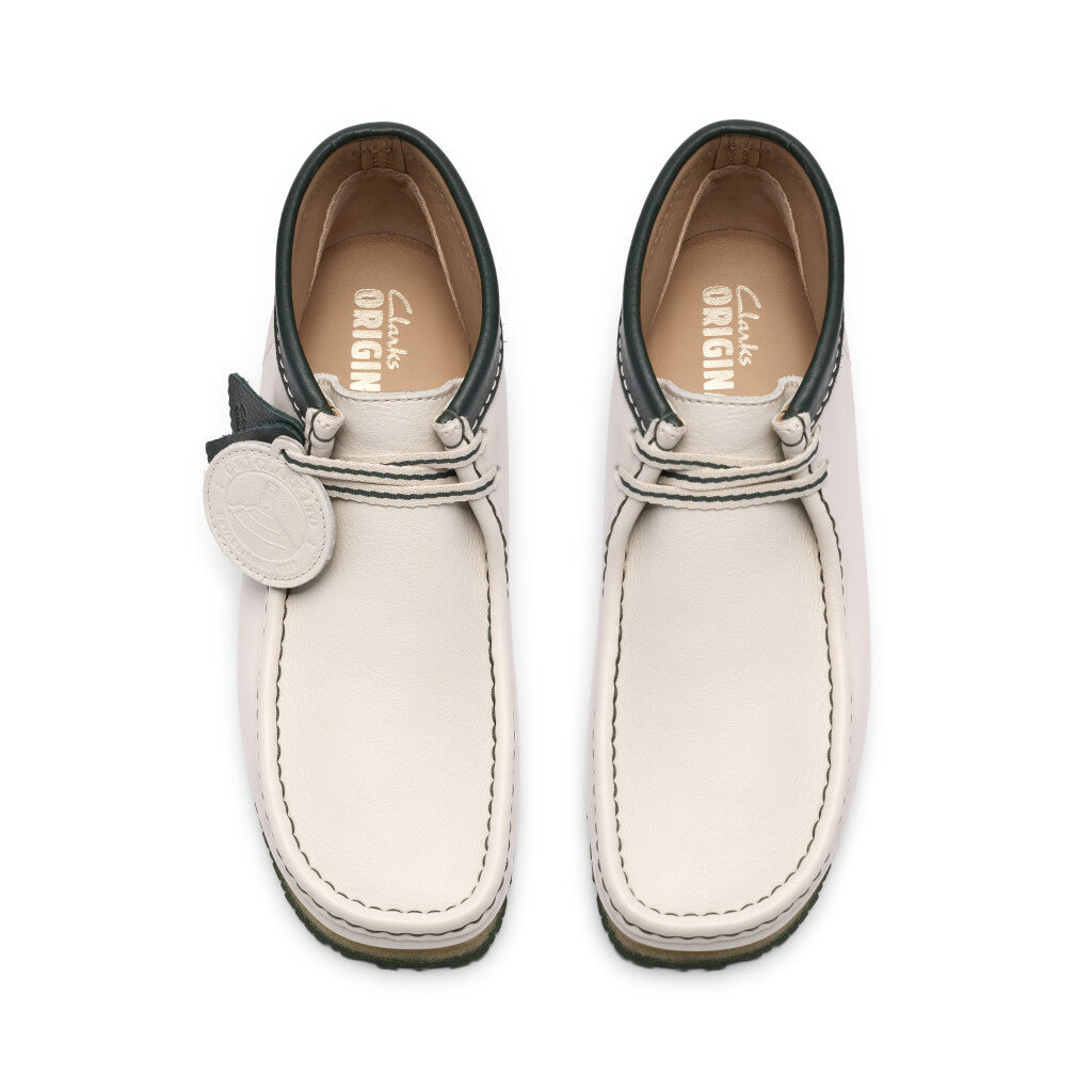 Clarks Men's Walla Boot RB White Leather