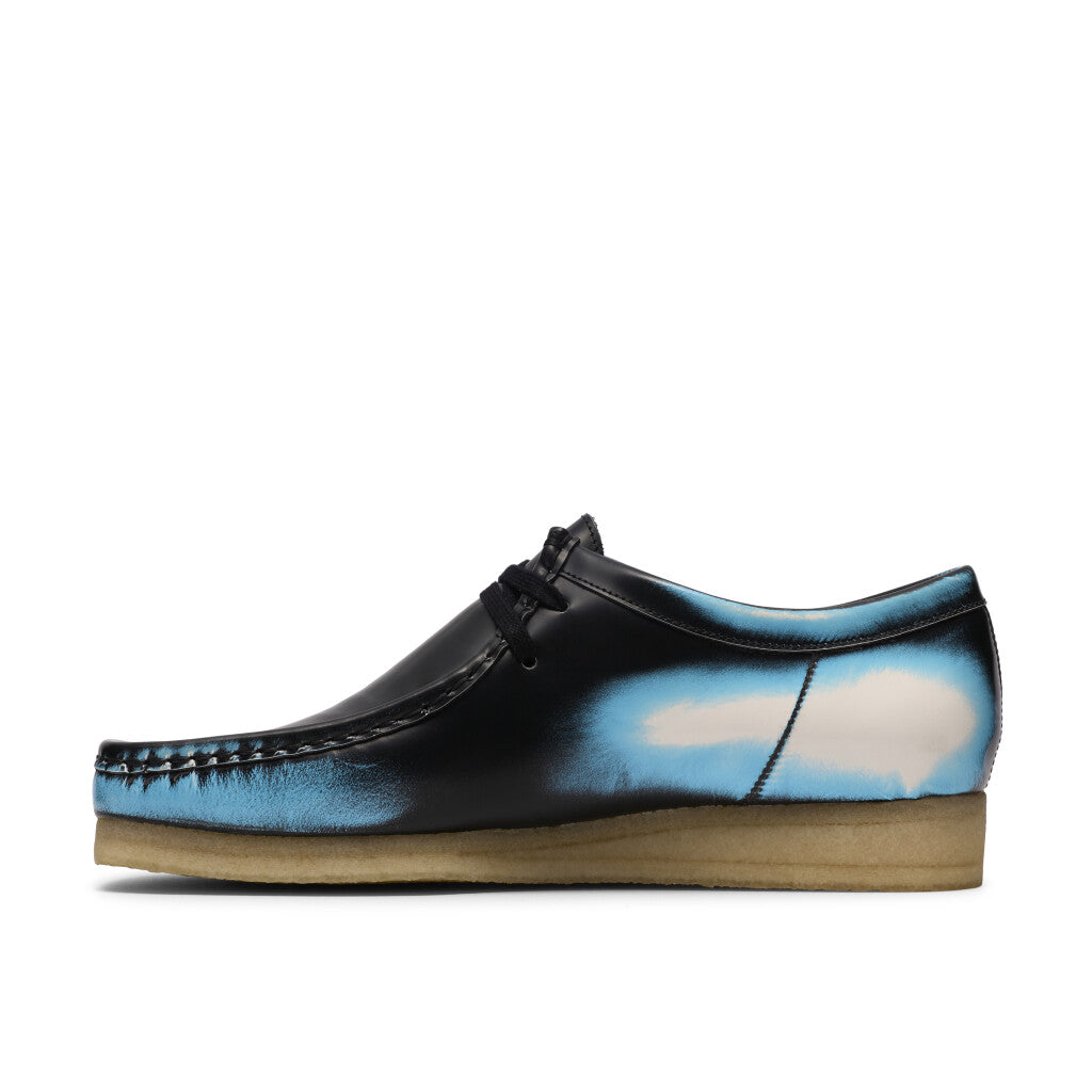 Clarks Men's Wallabee Black Brush Off