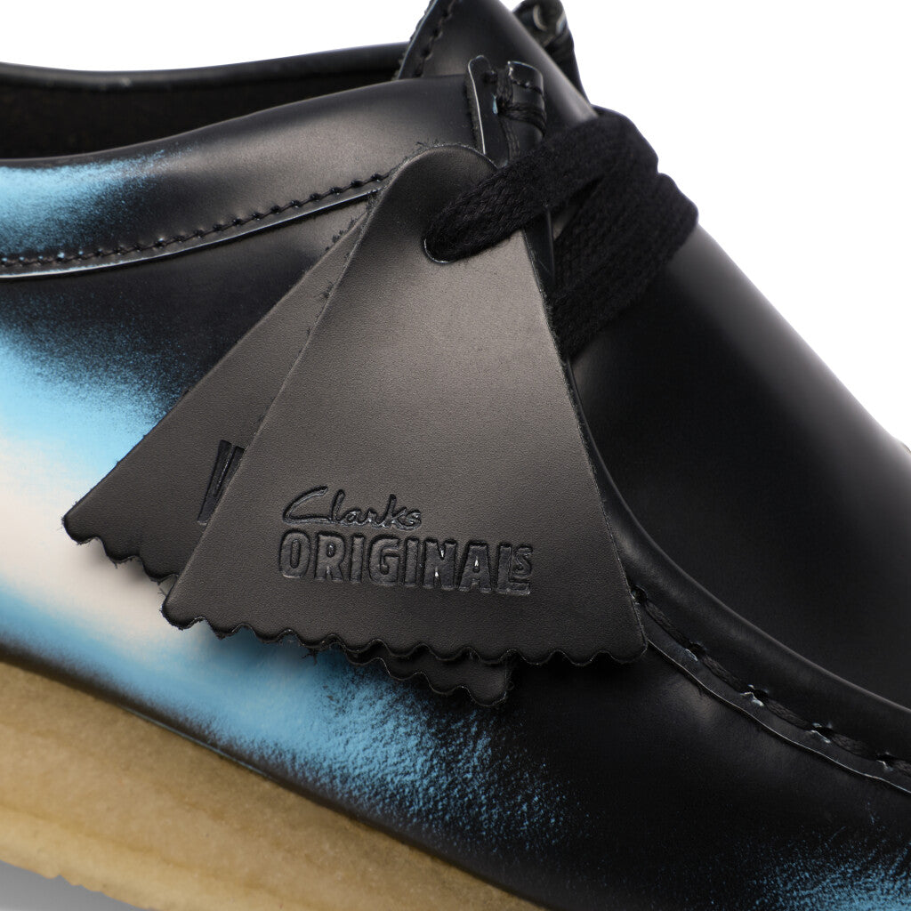 Clarks Men's Wallabee Black Brush Off