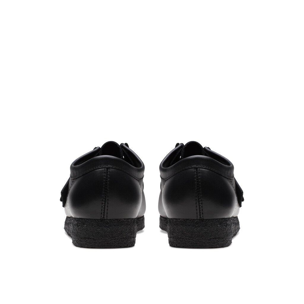 Clarks Men's Wallabee Black Leather