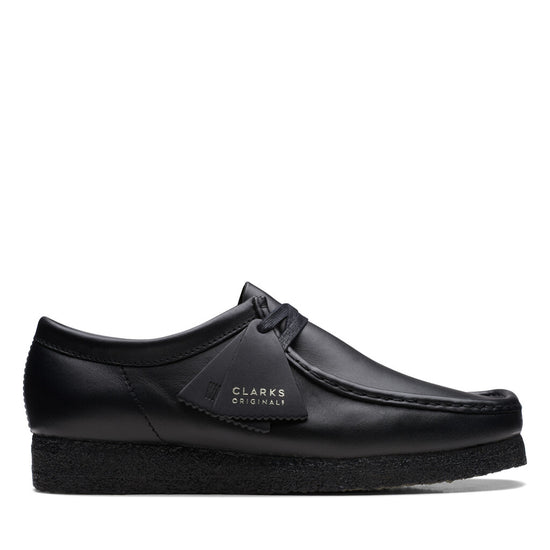Clarks Men's Wallabee Black Leather