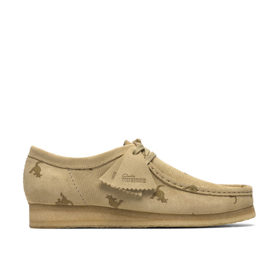 Clarks M Wallabee maplecombi print