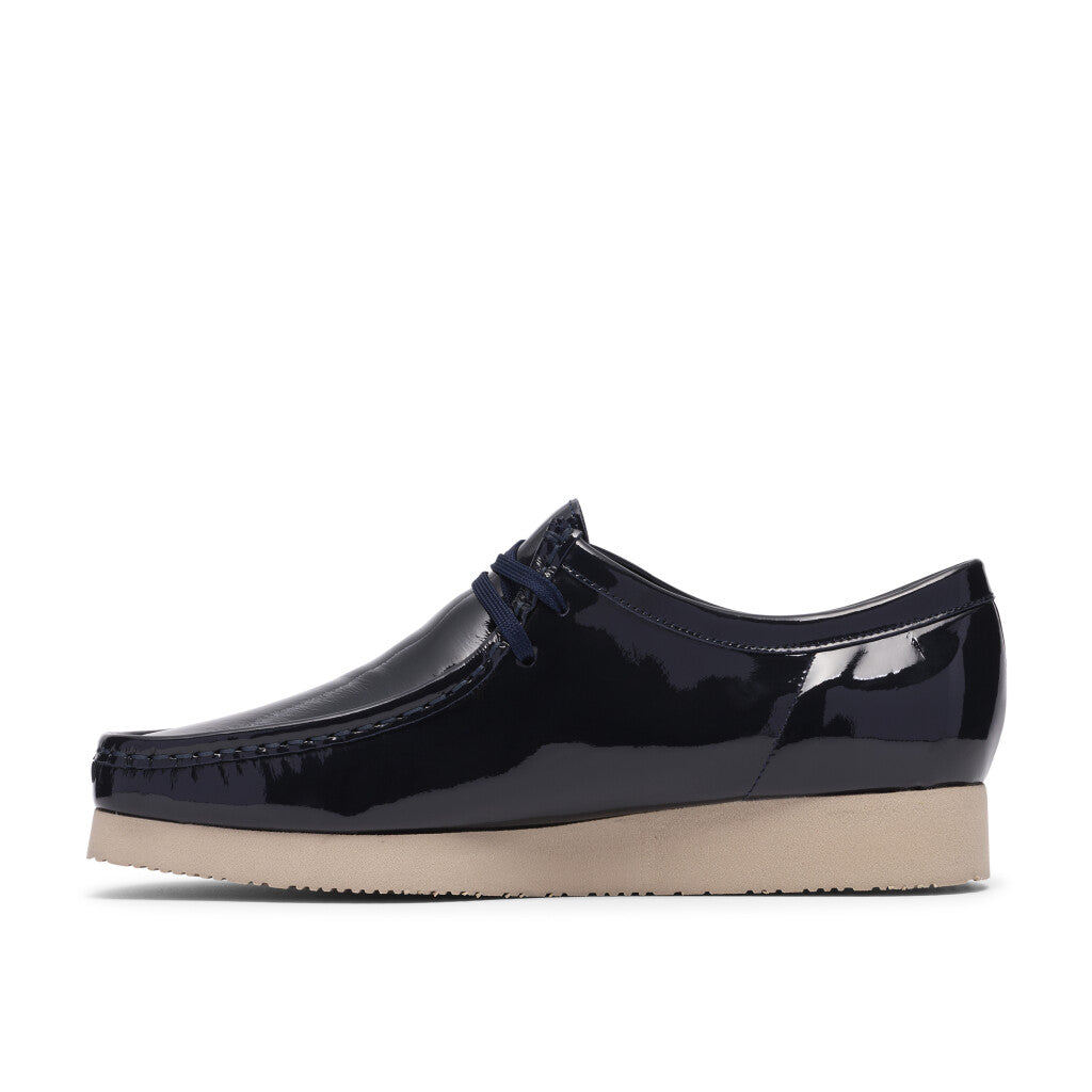 Clarks Men's Wallabee 2604 Navy Patent