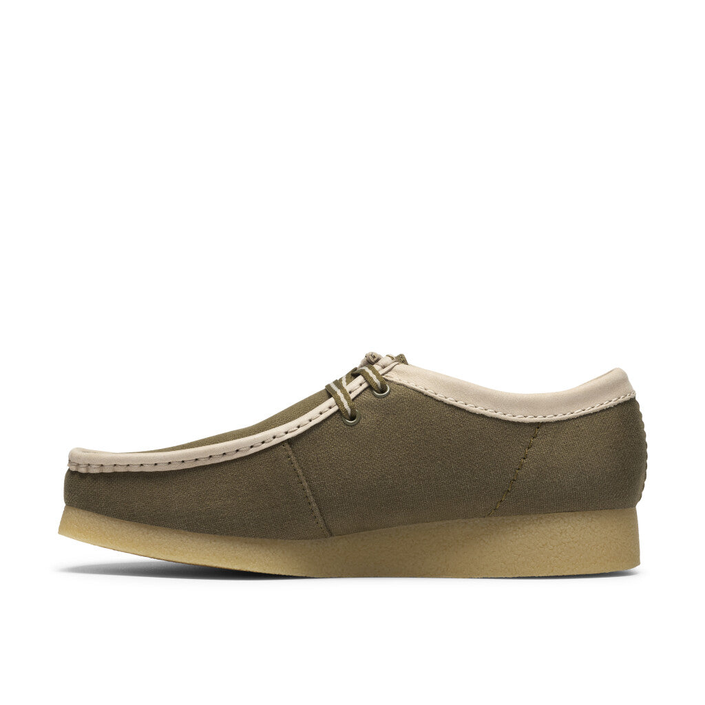 Clarks Men's WallabeeEVO Olive Combi