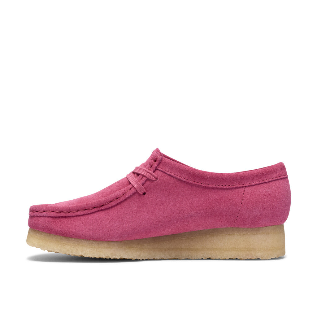 Clarks W Wallabee pink interest
