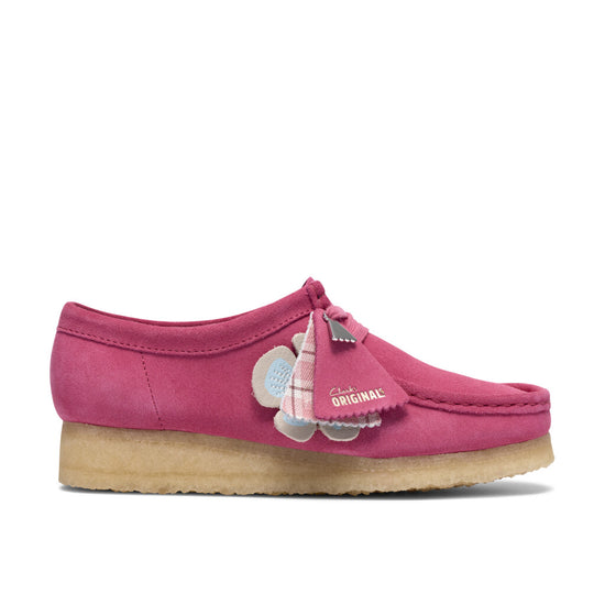 Clarks W Wallabee pink interest
