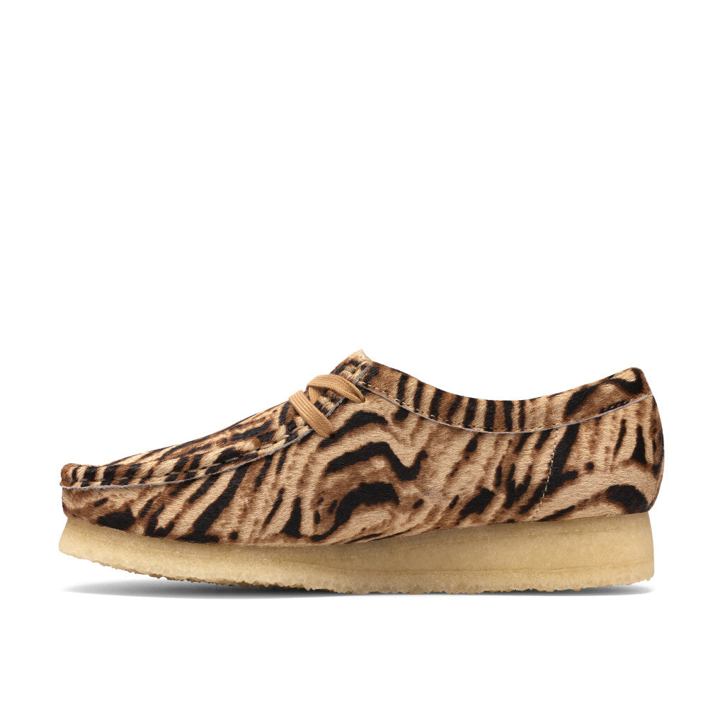 Clarks Women's Wallabee Tiger Print