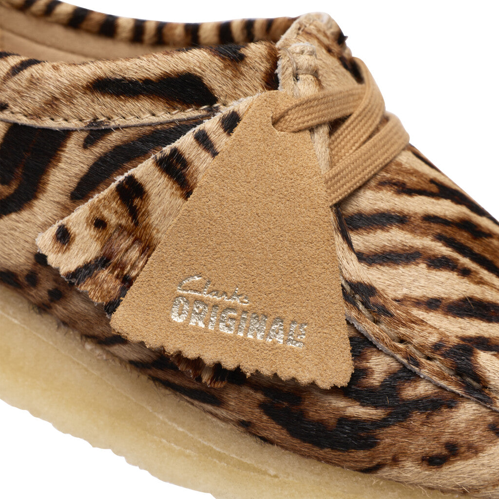 Clarks Women's Wallabee Tiger Print