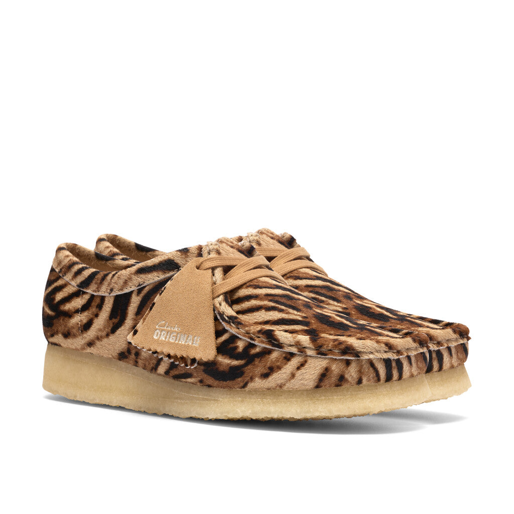 Clarks Women's Wallabee Tiger Print