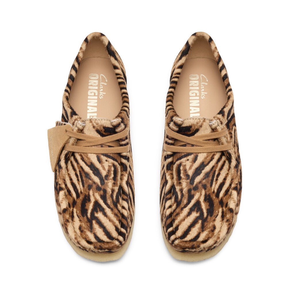 Clarks Women's Wallabee Tiger Print