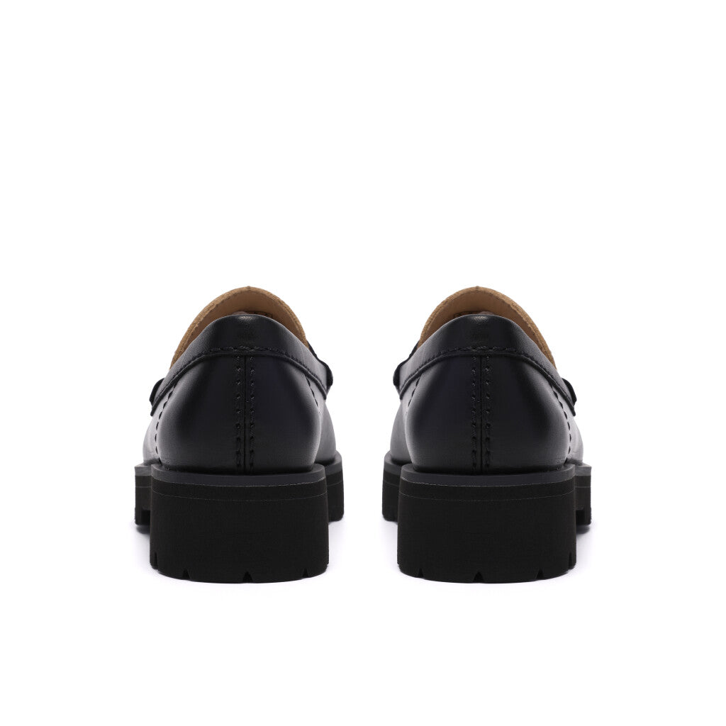 Clarks Women's Yukoner Penny Black Combi Leather