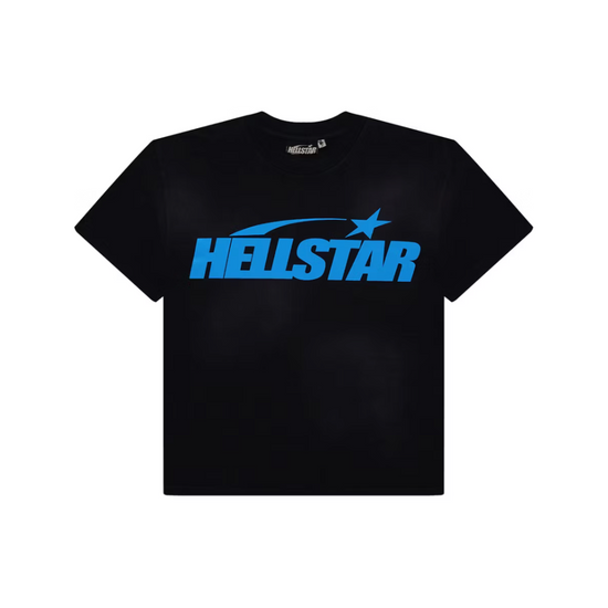 Black Blue Classic Tee GEL Print