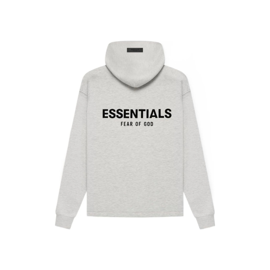 Essentials Fleece Hoodie Light Oatmeal