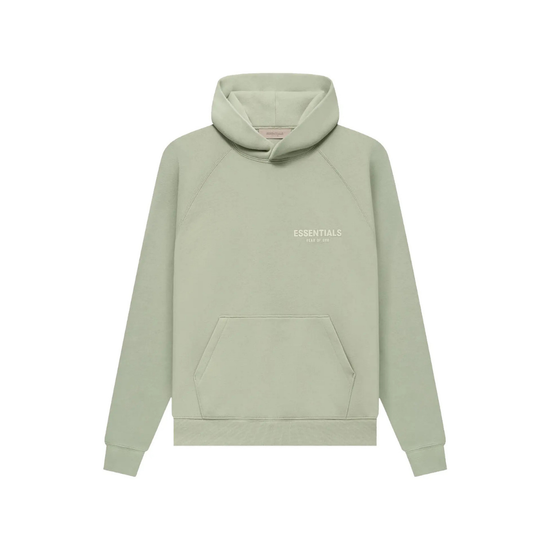Sweat à capuche Essentials couleur écume de mer