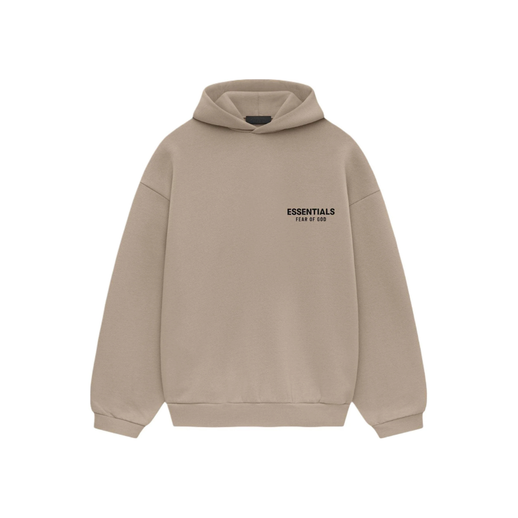 Essentials Fleece Hoodie Desert Sand