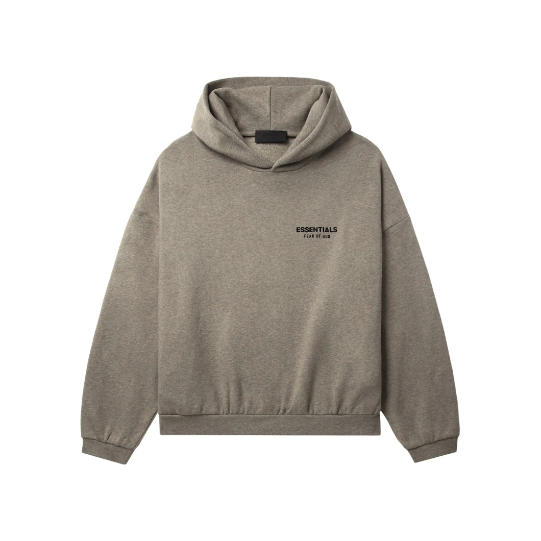 Essentials Fleece Hoodie Heather Gray