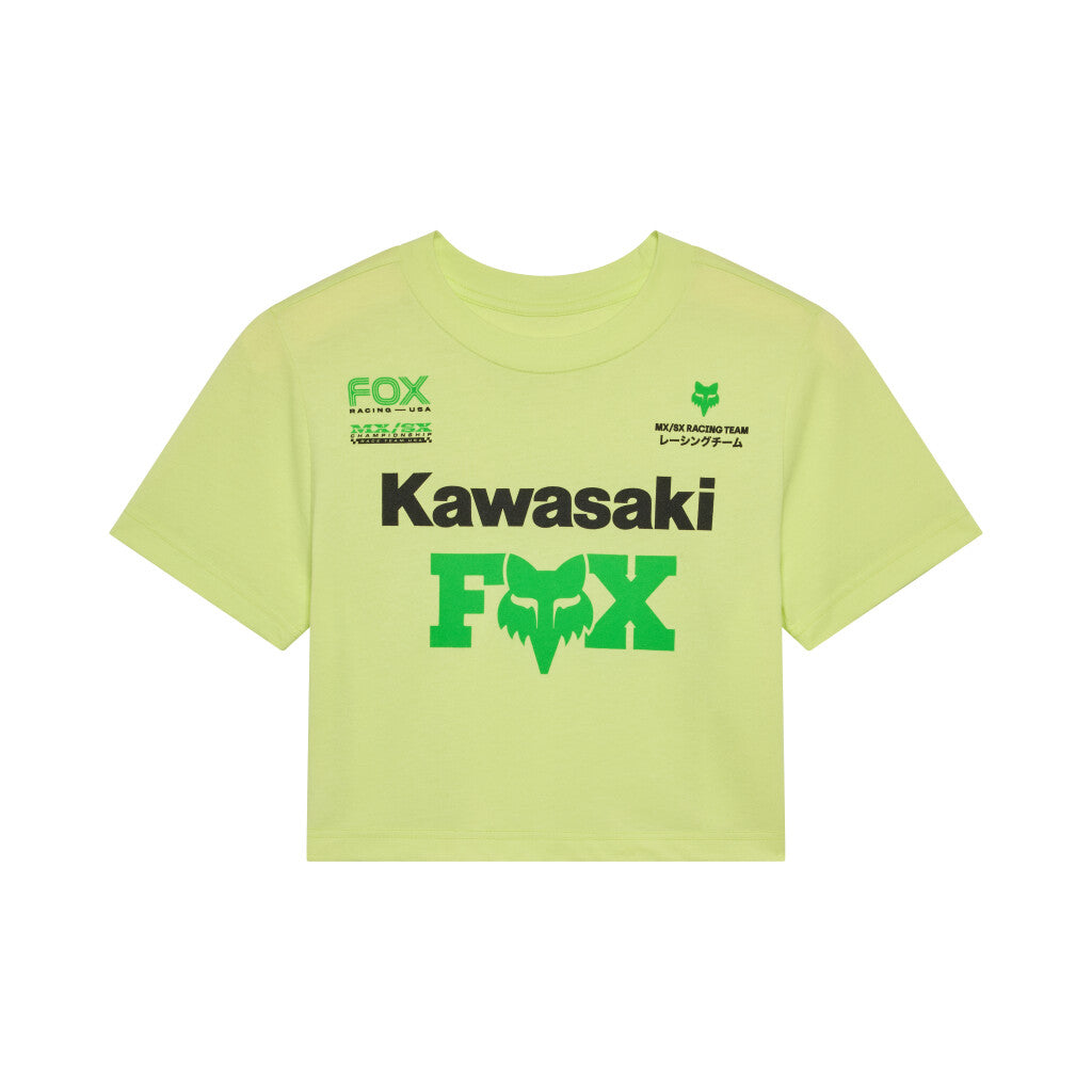 Fox Racing W Kawi Ss Baby Tee - Lime