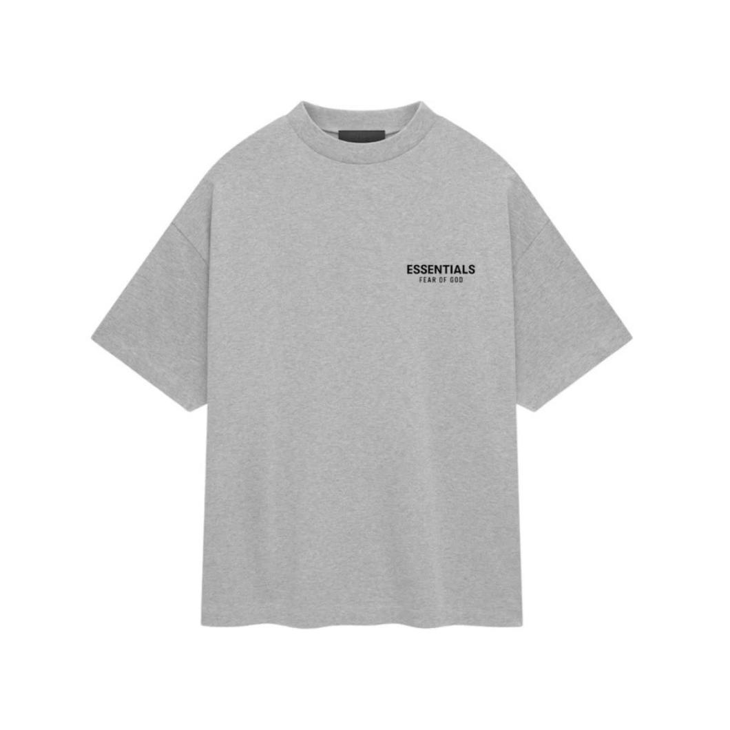 Essentials Jersey Crewneck Shirt (FW24), Light Heather Grey