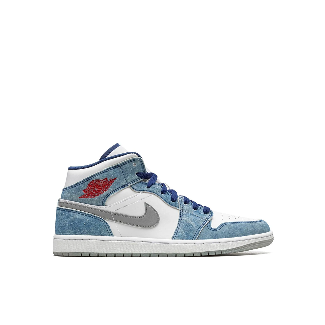 Air Jordan 1 Mid French Blue Fire Red (GS) - SN Zürich