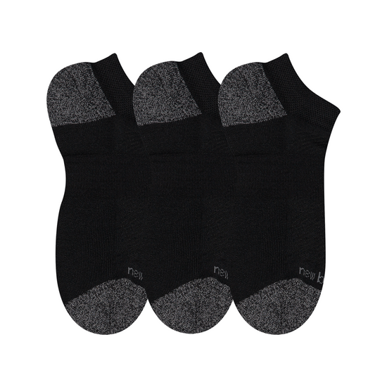 Active No Show Socks 3 Pack