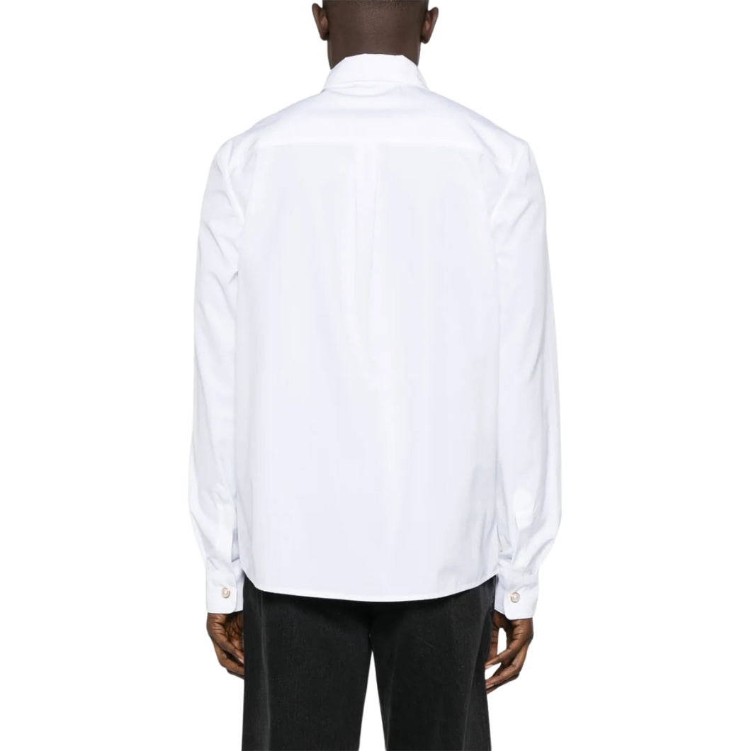 Long Sleeve Hand Embroidered Monogram Patch Shirt - SN Zürich