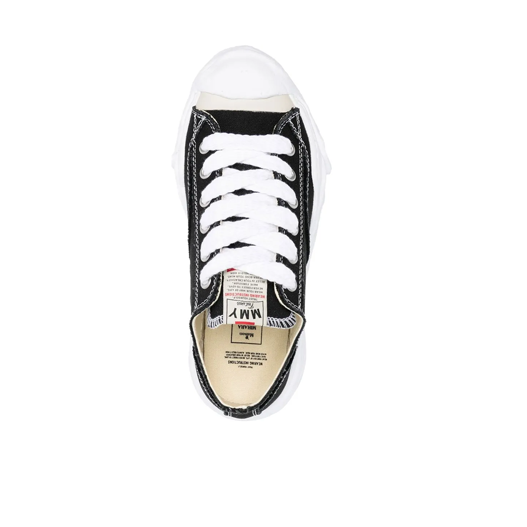 Maison Mihara Yasuhiro Hank OG Sole Canvas Low Black - SN Zürich