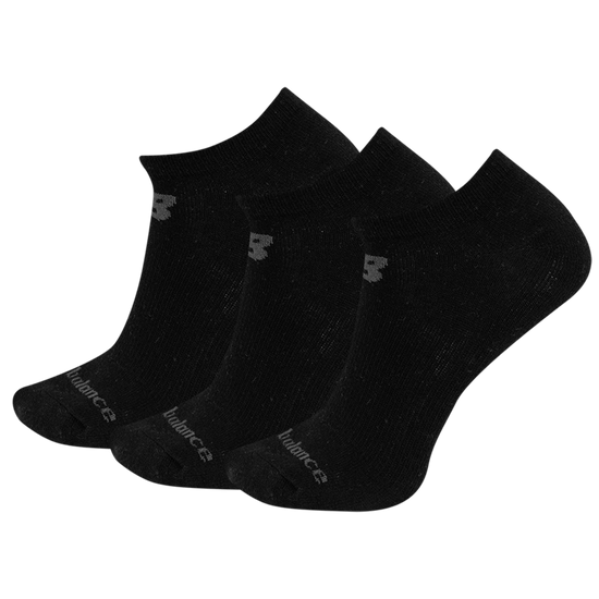NB PF Cotton Flat Knit No Show Socks 3 Pair