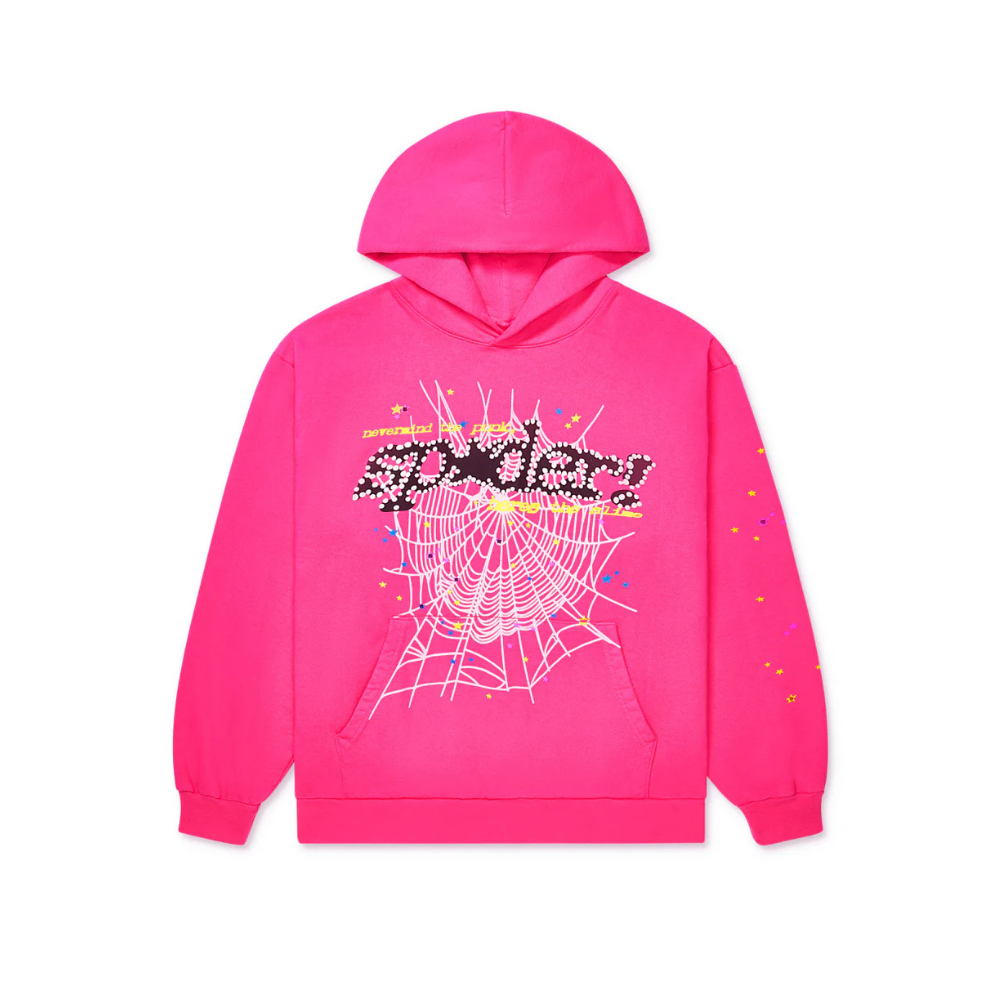 Sp5der P*NK V2 Hoodie