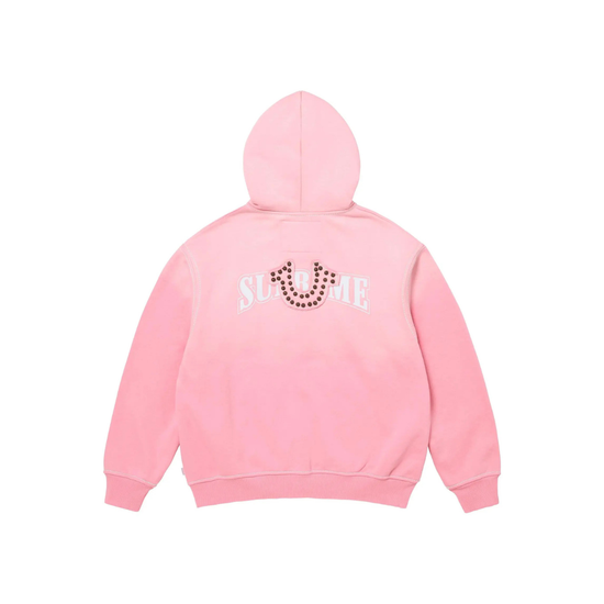 Supreme x True Religion Zip Up Hooded Sweatshirt Pink