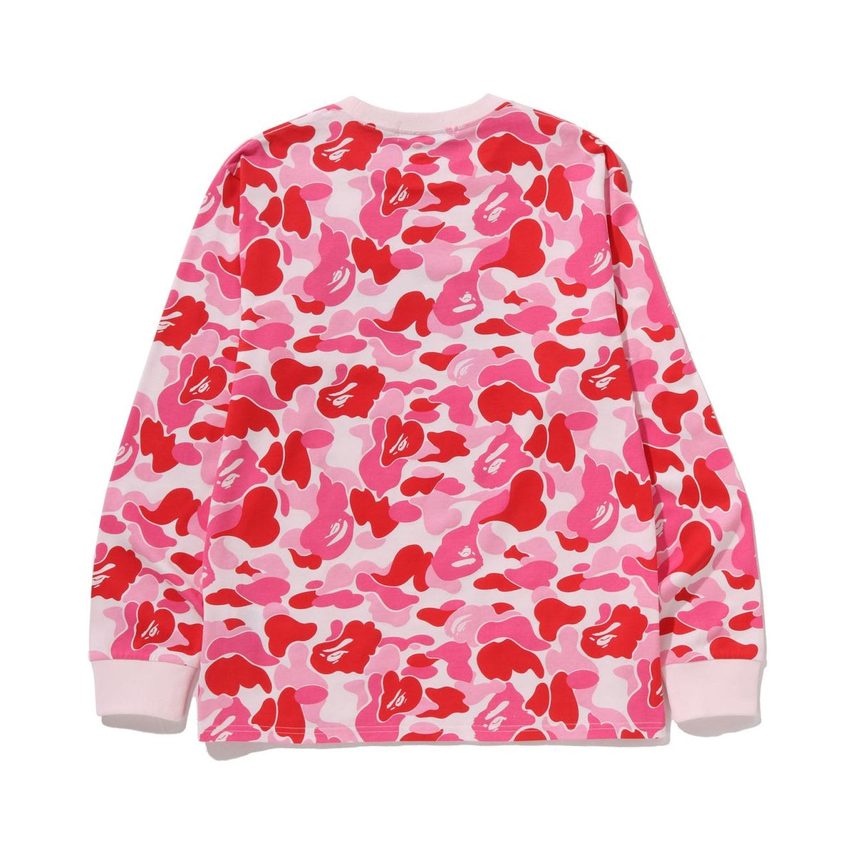 BAPE ABC CAMO BAPE STA LS TEE – PINK, Produktansicht 2