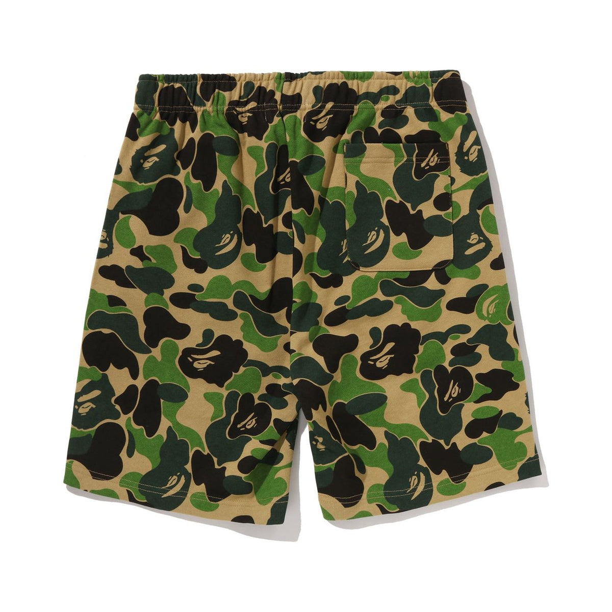BAPE ABC CAMO SHARK SWEAT SHORTS – GREEN, Produktansicht 2
