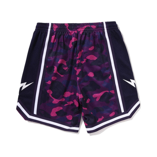 BAPE Color Camo Mesh Relaxed Fit Shorts – Purple