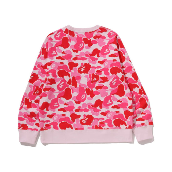 BAPE ABC Camo By Bathing Ape Crewneck Sweatshirt – Pink