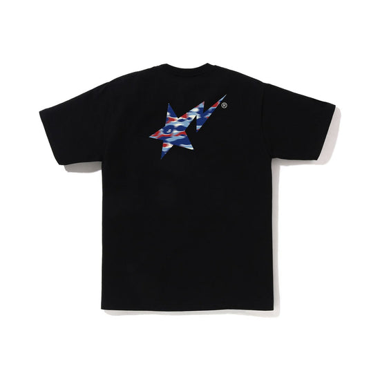 BAPE Screen Camo BAPE STA Tee – Black