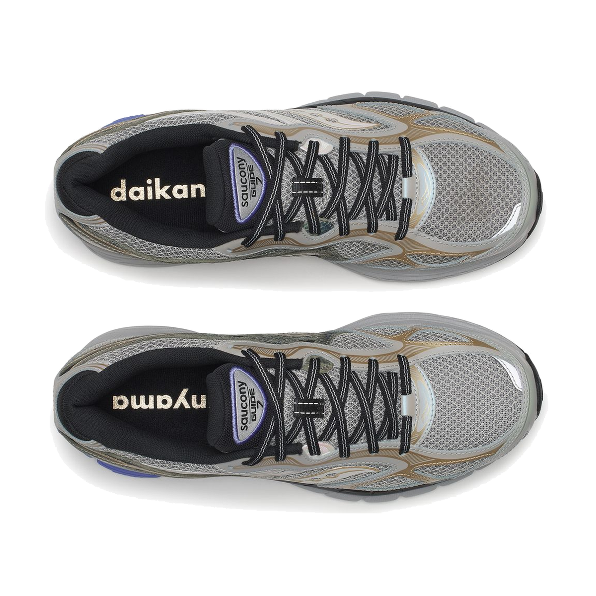 Saucony ProGrid Guide 7 Daikanyama – Owl/Aureate – Draufsicht
