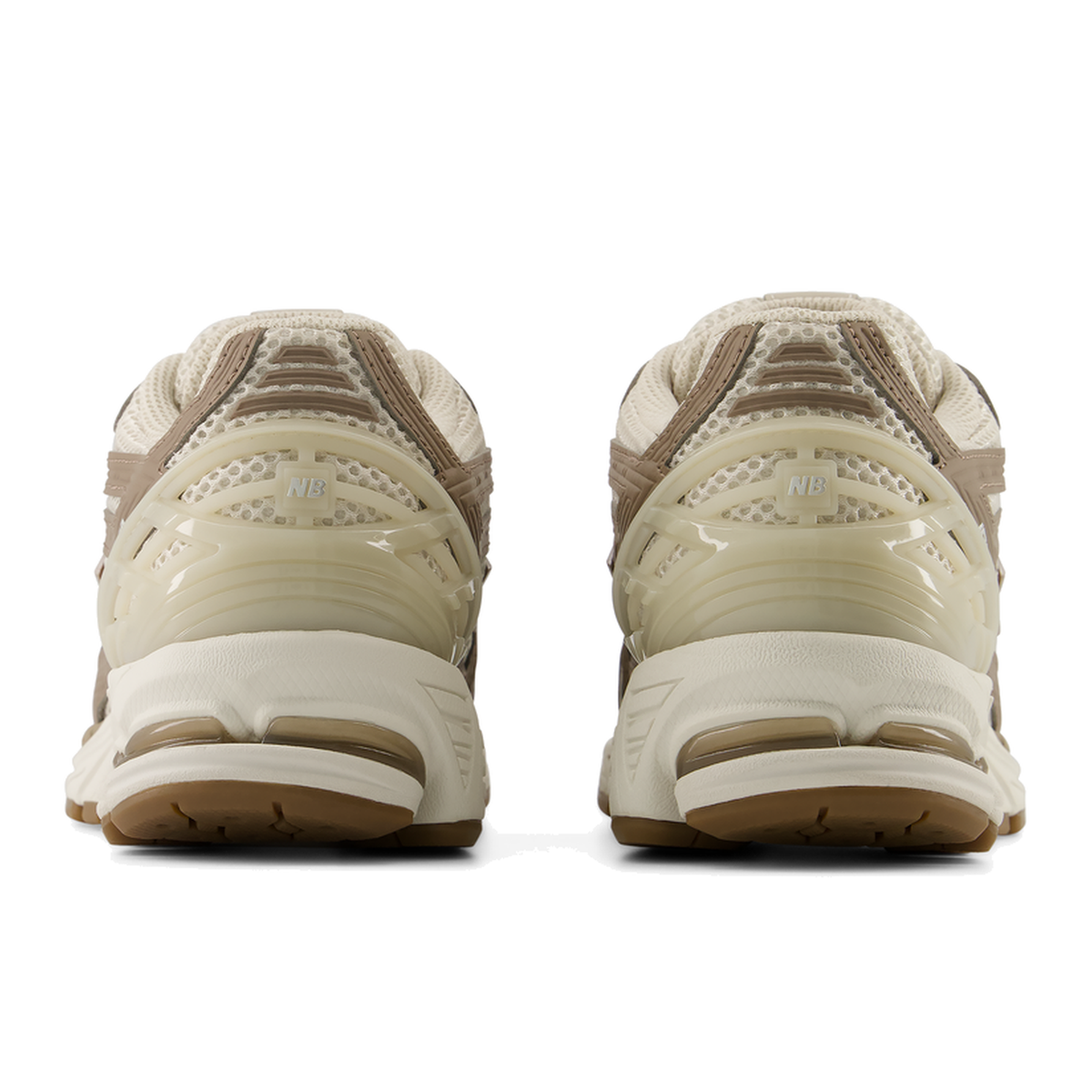New Balance 1906R Moonbeam/Mushroom – Fersenansicht