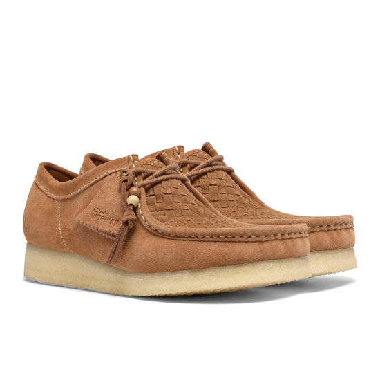 Clarks Wallabee – Tan Weave