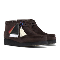 Clarks Wallabee Boot Brown Interest – Paaransicht schräg vorne
