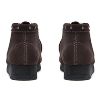 Clarks Wallabee Boot Brown Interest – Fersenansicht