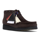 Clarks Wallabee Boot Brown Interest – Einzelansicht schräg vorne