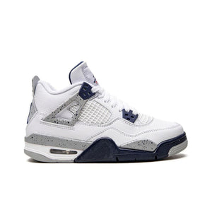Air Jordan 4 Retro Midnight Navy - EU 44.5 / White / Grey