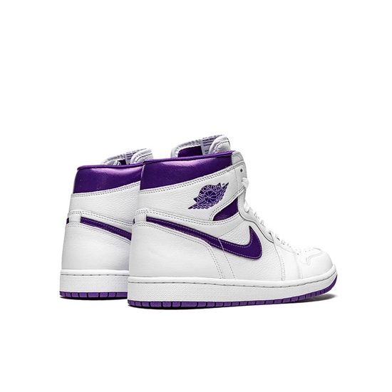 Air Jordan 1 Retro High Court Purple White GS