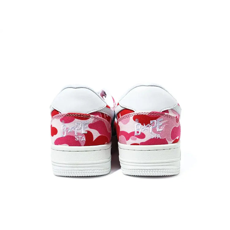 A Bathing Ape Bape Sta Low ABC Camo 20th Anniversary Pink