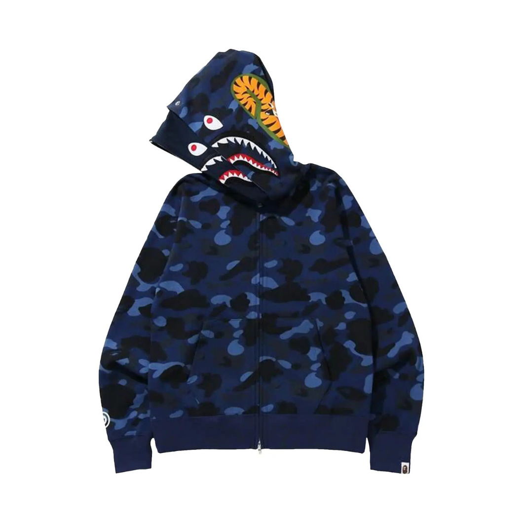BAPE Color Camo Shark Full Zip Hoodie