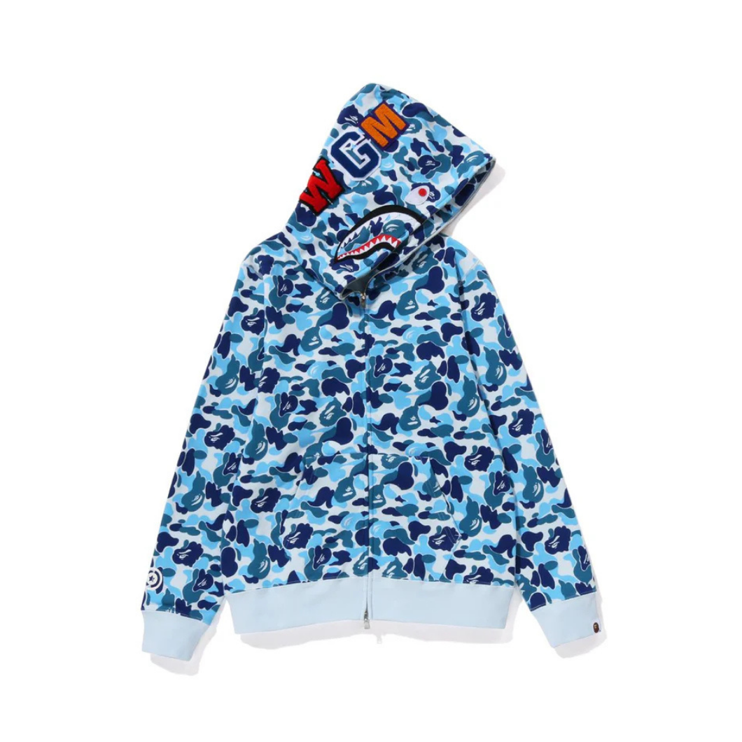 BAPE ABC Camo Shark Full Zip Hoodie